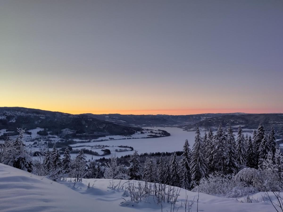 Granum Gard Hotel Fluberg Exterior foto