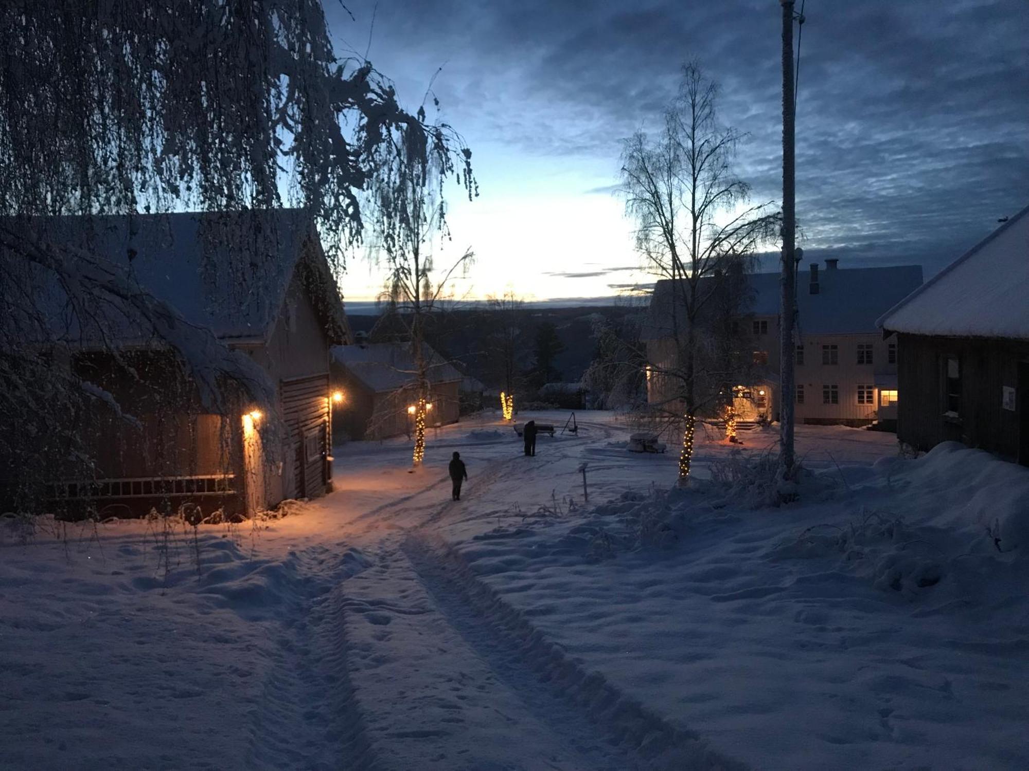 Granum Gard Hotel Fluberg Exterior foto